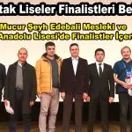 51.Tübitak Liseler Finalistleri Belli Oldu.