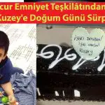 Minik Kuzey’e Doğum Günü Sürprizi.