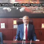 İlçe Milli Eğitim Müdürü Hayati AKTÜRK Halkımızı Fidan Bağışı Yapmaya Davet Etti