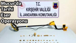 Mucur'da Tarihi Eser Operasyonu
