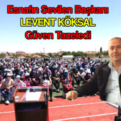 Levent Başkan Güven Tazeledi