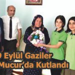 19 Eylül Gaziler Günü Mucur’da Kutlandı