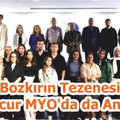 Bozkırın Tezenesi Mucur MYO’da da Anıldı