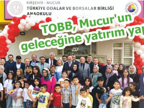 TOBB, Mucur’un geleceğine yatırım yaptı