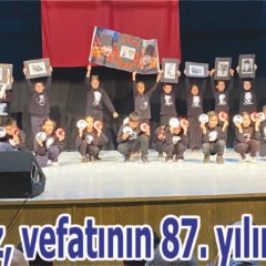 Atamız, vefatının 87. yılın anıldı