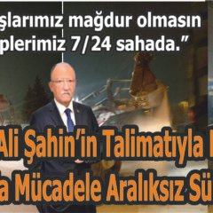 Başkan Ali Şahin’in Talimatıyla Mucur’da Karla Mücadele Aralıksız Sürüyor