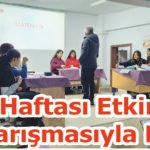 Karne Haftası Etkinlikleri Bilgi Yarışmasıyla Başladı