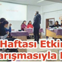 Karne Haftası Etkinlikleri Bilgi Yarışmasıyla Başladı