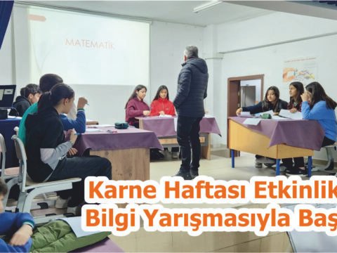 Karne Haftası Etkinlikleri Bilgi Yarışmasıyla Başladı