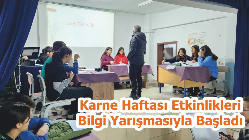 Karne Haftası Etkinlikleri Bilgi Yarışmasıyla Başladı