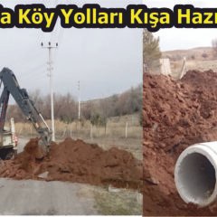 Mucur’da Köy Yolları Kışa Hazırlanıyor