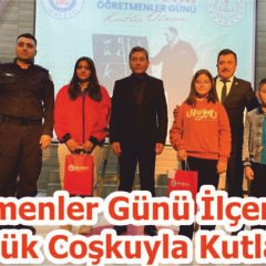 Öğretmenler Günü İlçemiz’de Büyük Coşkuyla Kutlandı