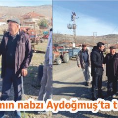 Tarımın nabzı Aydoğmuş’ta tutuldu